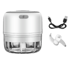 Robot de cuisine ultra-simple : utilisation intuitive, hachoir de haute qualité pour un hachage sans effort, rechargeable par USB avec une