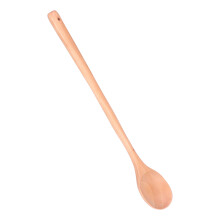 Utensílio de cozinha profissional de alta qualidade, colher de madeira durável com design ergonômico para facilitar o preparo de alimentos em