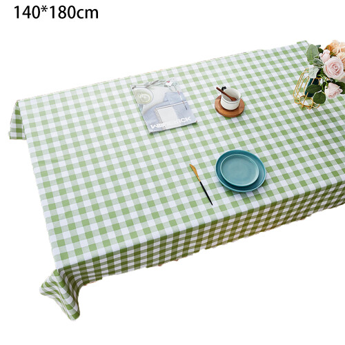 Classic Checkered Design, Environmentally Friendly Dyes, Waterproof Vinyl Tablecloths for Kitchen Table 1