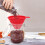 Πτυσσόμενο χωνί σιλικόνης Kitchen Essentials, ποικιλία μεγεθών για κονσερβοποίηση και 8