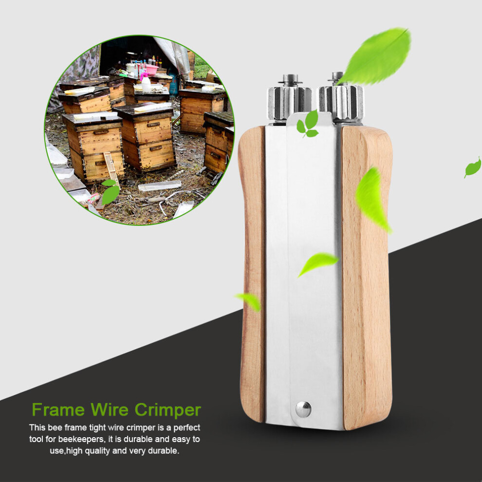 Apiculture Wire Crimping Tool with Smooth Wooden Handle Rust-Resistant-image-OPC-PN5D79H-NEW