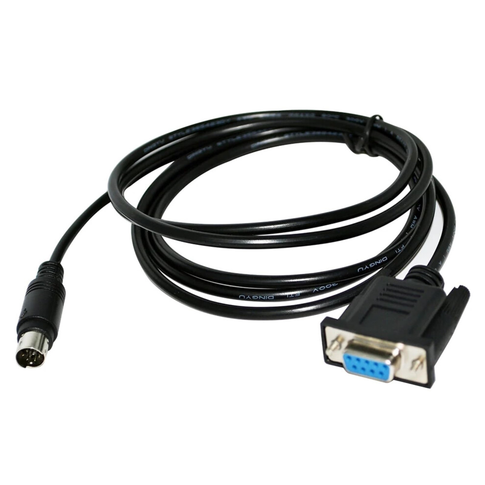 Dsub 9 Pin Db9 Female To Minidin 8P Md8 Male Adapter Rs232 Serial Data Transfer Cable 3 Metres 9067246870461