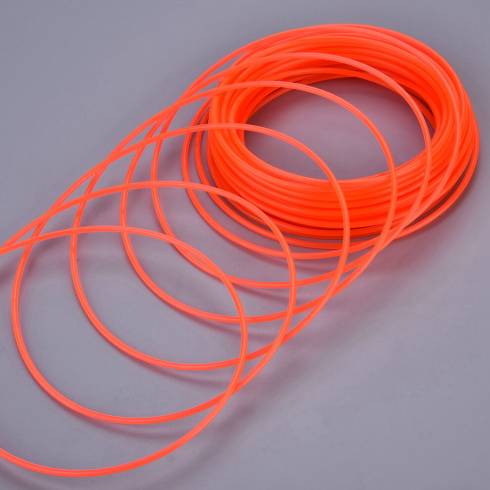 Grass Trimmer Cord 2.4Mm X 15M Red Heavy-Duty Line For Lawn & Garden Equipment 4621362810081