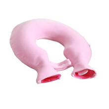 MultiPurpose Hot Water Bag Shoulder Back Throw Pillow-Pink