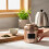 Modern Loose Leaf Teas Tin Canister Double Layer-rose gold suit 7