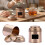 Modern Designs Tin Teas Canister Double Seal Lid-silver suit 2