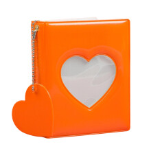 3Inch Photo Album with Heart Shape Cutout Design for Idol-1