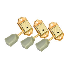 3L3R Saitenstimmer-Ventile aus Zinklegierung, 6 Stück, Gold & Jade