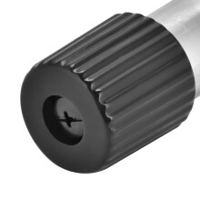 Digitale Küchenwaage 5 kg, präzise, leicht ablesbares LCD, kompakt, silber