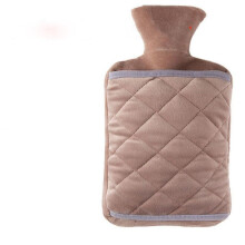Winter PVC Hot Water Bottle Cloth Cover 1 Liter For Hand And Foot Warmer Solid Household Water Bag Belgium