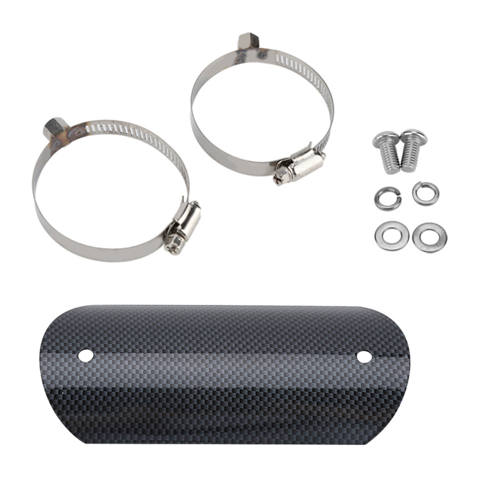 Motorcycle Exhaust Heat Shield Link Tube Cover For Middle Pipe Heel Guard (#4) 9401362812231