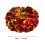Red Gold Cheerleader Pompons 29 cm Helles Kunststoff-Set 1