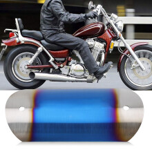 Motorrad-Auspuff-Wärmeschutzabdeckung für mittleren Auspuff (#3)