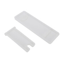 Hitzebeständige Silikonform für Kunstharz und Schmuckherstellung, transparente Form mit wiederverwendbarer Struktur und glatter Oberfläche