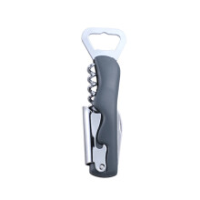 Stilvoller Weinkorkenzieher, robuster Edelstahlöffner mit integrierten Funktionen, ergonomisch geformt für einfache und sichere Anwendung in jeder