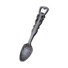 Rustik flasköppnare med touchfunktion, vintage metallhjorthuvud i gjutjärn för enkel användning i garage, hemmabarer