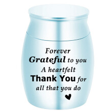 Pet Ashes Casket Urn Casket for Animal Pet Mom Urn for-Sky Blue