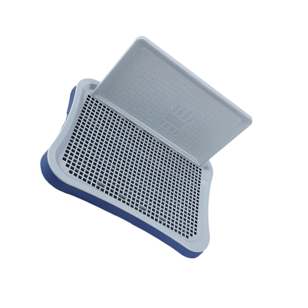 Blue (, Wall Style) Wall Mounted Dog Toilet - Clean And Hygienic Pet Elimination Wall