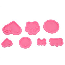 Silikon-Backformen, lebensmittelechte Harzgussformen, feine Handwerkskunst für Epoxidharz-Schmuck, Schlüsselanhänger, Anhänger, Hochzeiten,
