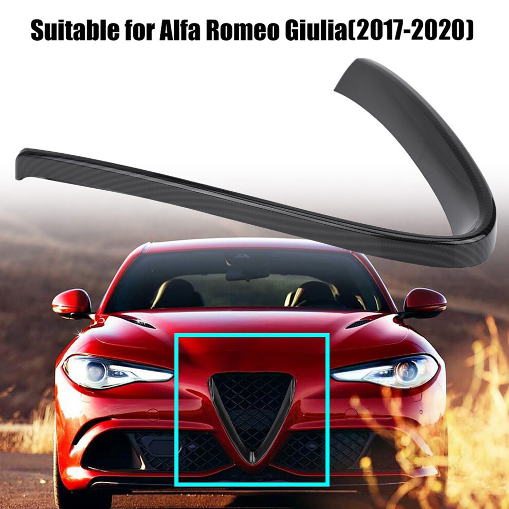 Front Grill Cover For Alfa Romeo Giulia 2017-2020 Â Stylish & Durable Protective Trim 5001362815368