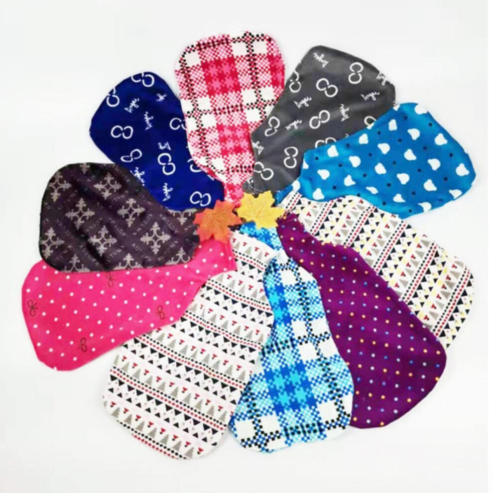 Hot Water Bottle With Cloth Cover Plush Cover 500ml 1000ml 2000ml Water Bag Cover Random Color 1 Piece