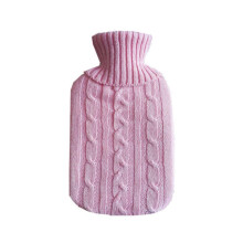 Knitted Hot Water Bag Cover 1 Piece Removable Case Washable Anti Scalding Hand Warmer Bottle Cover Fits 2000ml Bottle