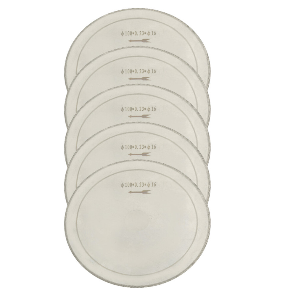 Diamond Lapidary Saw Blade Set 6-Inch - 10Pcs Perfect For Rock Cutting 5091362816465