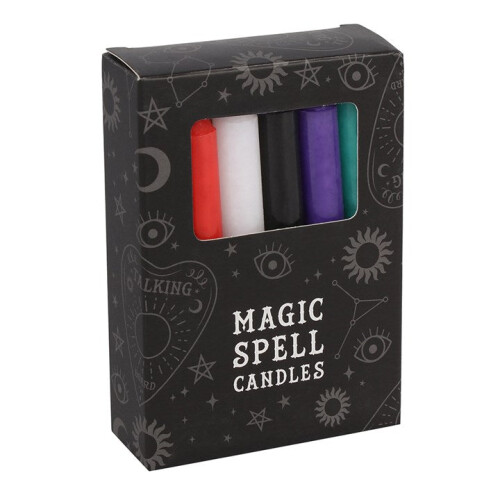 Mixed (Pack Of 12) Spell Candles 1