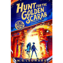 Hunt for the Golden Scarab by M. G. Leonard Paperback Book