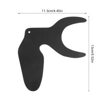 Dental Photography Contrast Board Black Background Palatal Photography (#C-2B)