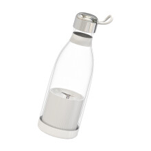 Liquidificador com lâminas afiadas de aço inoxidável, carregamento USB, mini liquidificador para sucos saudáveis, fácil de limpar, ideal para