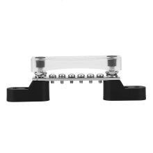 6-Positionen Busbar-Klemme 100A 12~48 V Robustes Metall Einfacher Anschluss
