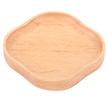 Handgefertigtes Serviertablett aus Sapele-Holz für die Heimdekoration, ungiftige Oberflächenbehandlung, klein und platzsparend (spülmaschinenfest