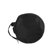 Wasserdichte schwarze Oxford-Drum-Tasche für afrikanische Trommeln, 40x24 cm