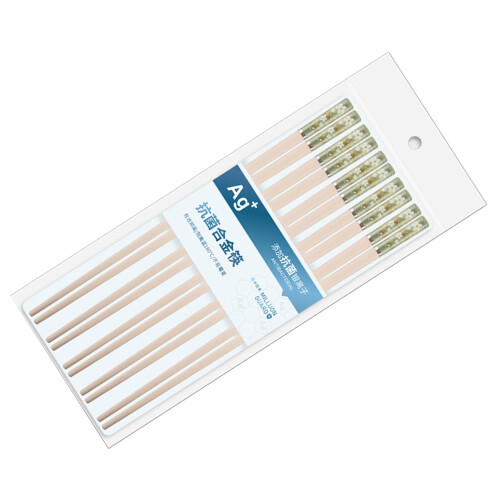 Οικολογικά μπαμπού chopsticks Βιώσιμοι πόροι Φυσική υφή Ελαφρύ Ισχυρό Κωνικό Άκρες 2