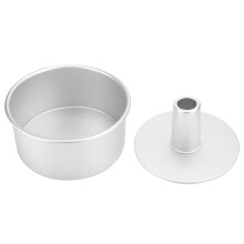 Premium Angel Food Cake Form mit Antihaftbeschichtung und herausnehmbarem Inneneinsatz. Stilvoll und praktisch gleichmäßige Wärmeverteilung für