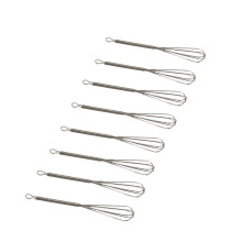 Mixing Mastery, 8-teiliges Multi-Size-Set, robuster, kratzfester und leichter Stahlgriff, praktische Aufhängevorrichtung, ideal zum Rühren von