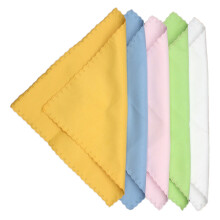 5-Pack Microfiber Cloths for Guitar Violin Piano Cleaning 14x14cm
