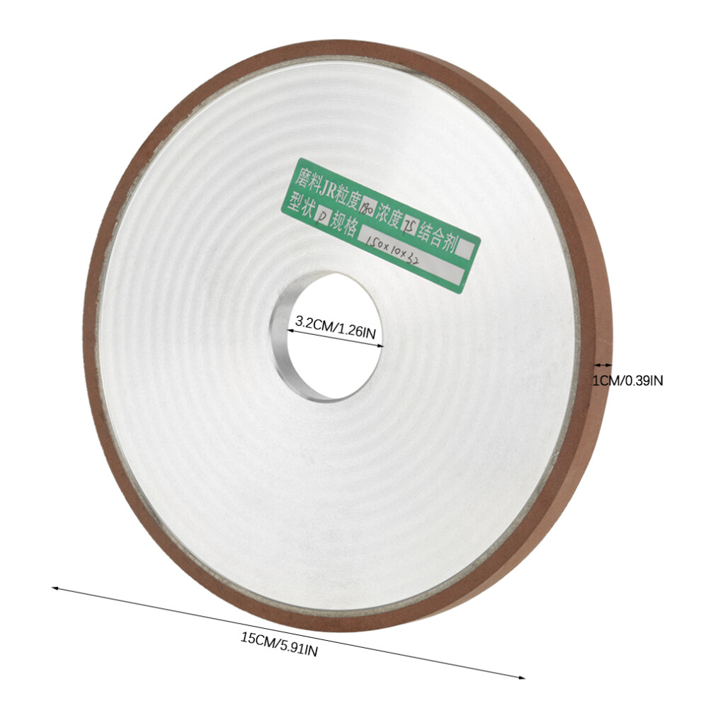 Diamond Resin Grinding Disc 150*32*10Mm Grit 180 For Cutter Grinder Polishing 4091362822641