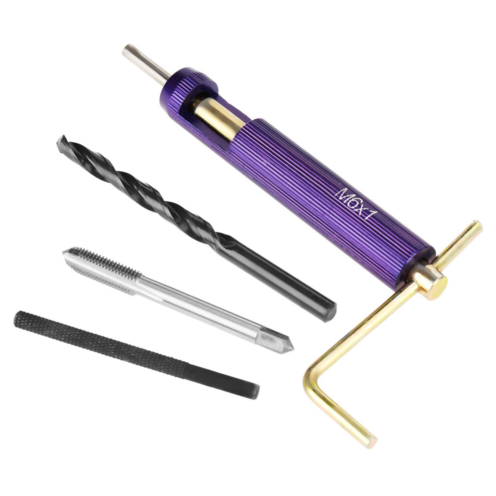 M6 Stainless Steel Thread Repair Kit - Durable Wire Inserts For Strong-Threads 7681362822818