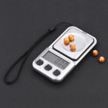 Tragbares Mini-LCD-Digitalwaage 600 g Schmuck Gold g/oz/ct, Silber