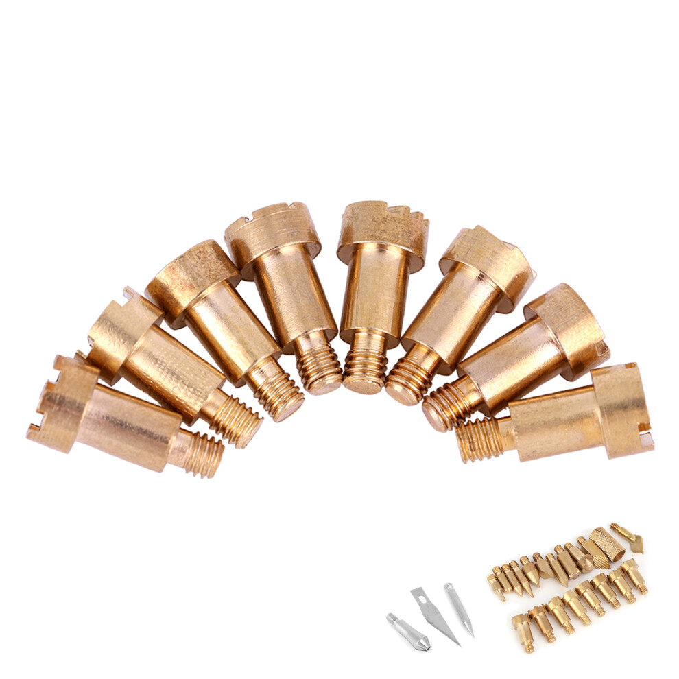 Craft Wood Burning Pen Tips 23Pcs Set For Soldering & Pyrography Project Work 8371362823449