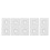 5Pcs Aluminium Profil End Kappe Legierung Metall 4