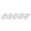 5Pcs Aluminium Profil End Kappe Legierung Metall 5