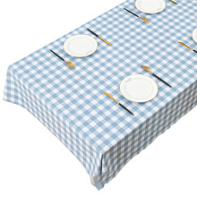 Vinyl Table Cover for Dining Table Spill Proof Stain Resistant Table Cloth, Waterproof PVC Table Protector for Kitchen Buffet Party Picnic, Wipe Clean