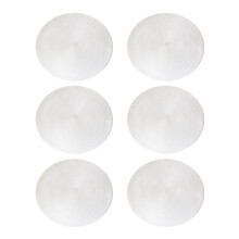 Eleganti tovagliette, tovagliette rotonde intrecciate per tavolo da pranzo, resistenti al calore, antiscivolo, lavabili e facili da pulire, set da 6