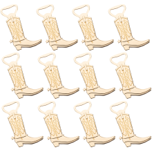 Deschizător de sticle cu design de cizmă cowboy, ton bronz emană eleganță, material din aliaj oferă durabilitate, proiectat convenabil pentru