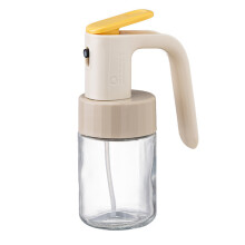Gourmet's Delight, vielseitig einsetzbarer, ergonomischer Handspender mit auslaufsicherem Ölausgießer für Küche, Heißluftfritteuse und