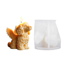 Multipurpose Angel Dog Silicone Mould For Candle Soap Making