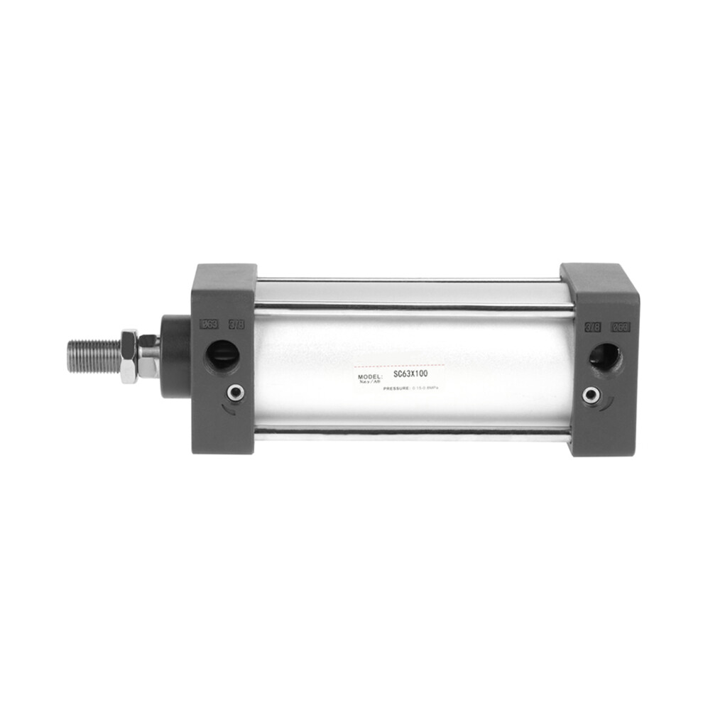 63Mm Bore 100Mm Stroke Pneumatic Air Cylinder Double Action 5091362825511